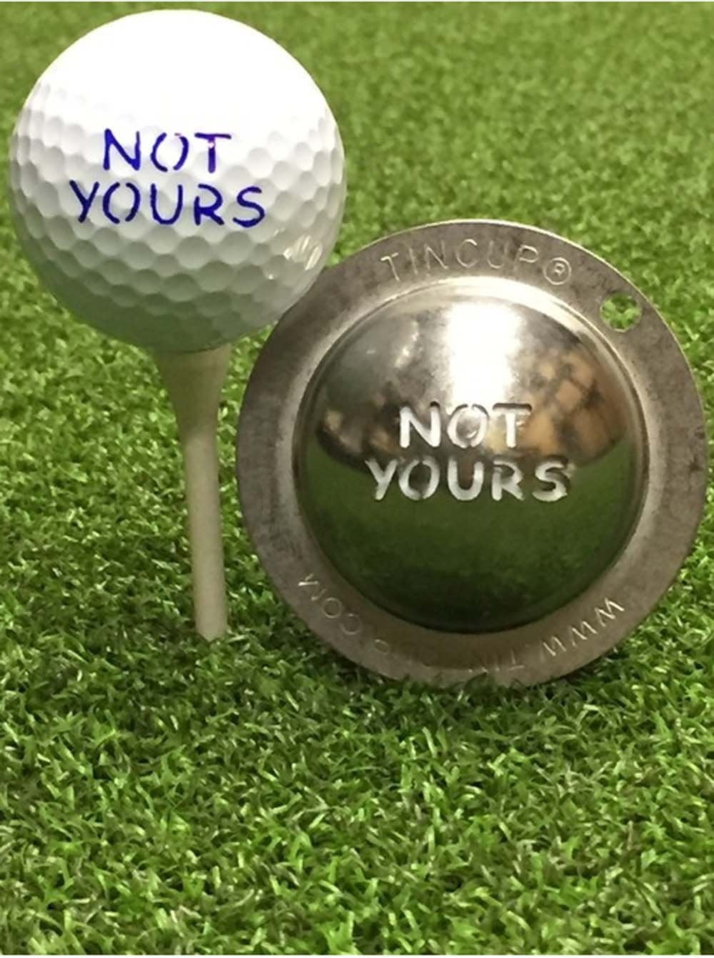 Tin Cup Golf Ball Custom Marker Alignment Tool (Not Yours)