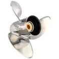 thumbnail image 2 of Solas Mercury 1551-148-19 HR Titan, Stainless Steel 3-Blade Propeller, 2 of 2