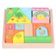 thumbnail image 5 of Bloques De Construcción De Escena De Madera, Bloques De Construcción De Educación Temprana Percepción De Color Seguro Para Niños Y Niñas, 5 of 8