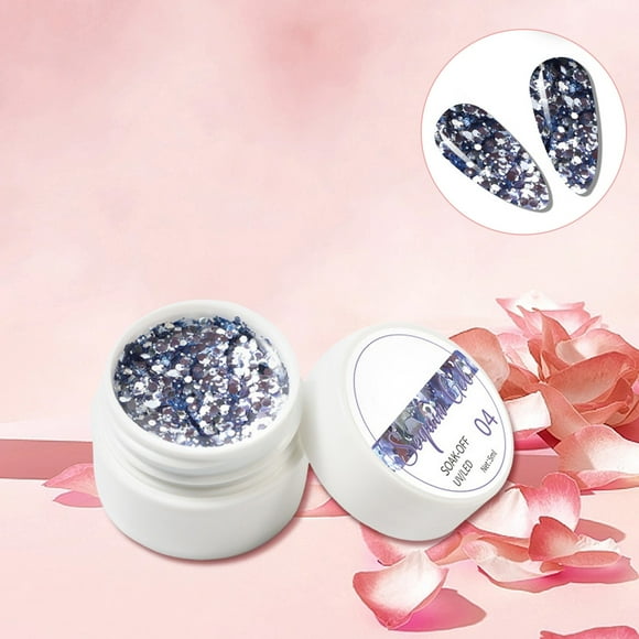 WIFKLSIIPG Superflash Glitter Nail Polish Gel Flash Air Nail Polish Glitter Nail Polish Gel