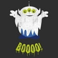 thumbnail image 2 of Men's Toy Story Halloween Squeeze Alien Boo Ghosts  Graphic Tee Charcoal Medium, 2 of 5