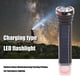 thumbnail image 5 of Linterna solar LED recargable para exteriores, de mano, con dos estilos, 5 W, con panel solar, luz brillante para exteriores., 5 of 8