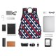 thumbnail image 4 of Disketp Patriotic Star Mochila Ligera e Impermeable, Mochila de Día Resistente para Viajes, Senderismo y Uso Diario para Hombre y Mujer, 4 of 7