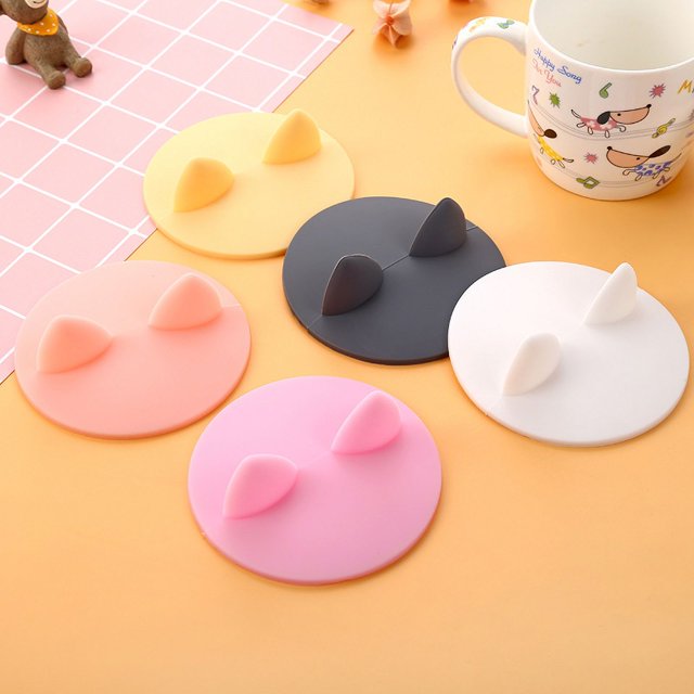 Juego de 5 Tapas de Silicona para Alimentos, Tapas de Silicona Universales, Resistentes a los Alimentos y Aptas para Lavavajillas. Eritrinus