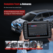 iCarsoft CR MAX 2025 Ver Bidirectional Scan Tool All System Diagnosis 49+ Services 47+ Special Functions Full Active Test OBD2 Scanner Diagnostic Tool Car Code Reader ECU Coding CAN FD Free Update