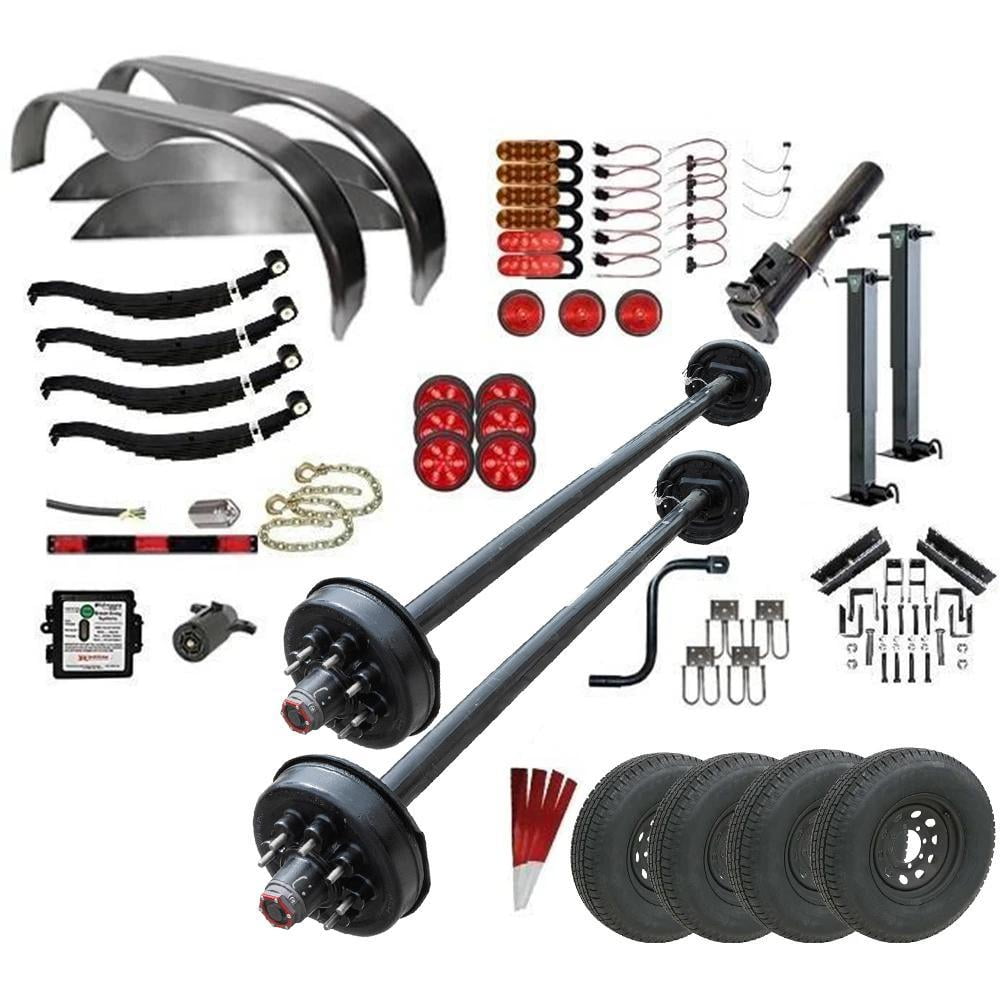 8000 lb Lippert Tandem Axle Gooseneck TK Trailer Parts Kit 16K