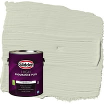 Glidden HEP White Sage / Green Flat Interior Paint with Primer, 1 Gallon