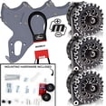 thumbnail image 2 of Mechman D305 Triple Bracket Black Alternator Kit 05-13 GM Truck/SUV LS-engine, 2 of 9