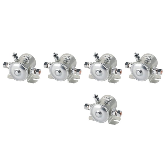 5X Max 300A Continuous Duty Solenoid Relay 12V DC Solenoid for Golf Carts,Winch ,Marine in Rush