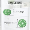 thumbnail image 6 of Ceramic Knob Drawer Round Pull Handle for Home Cupboard Wardrobe Dresser Door Replacement 4pcs Green, 6 of 7
