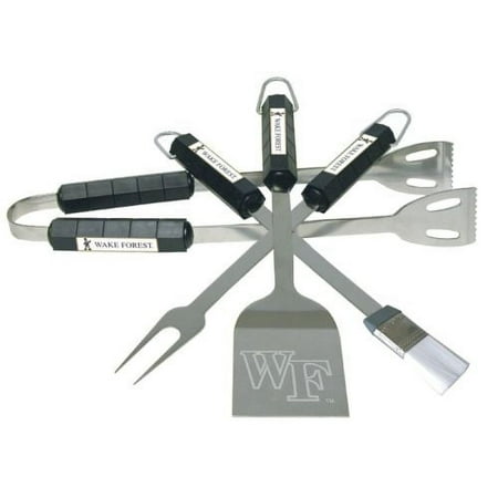 Bsi Products Inc Wake Forest 4 Pc Bbq Set BBQ Tool Set