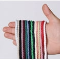 thumbnail image 4 of NANAHuang Natural Cotton Macrame Cord,5mm x110 Yards Macrame Cords Colored Cotton Macrame Rope Craft Cord for Crafts Knitting Plant Hangers Wedding Décor(Beige, 5mm110yards), 4 of 4