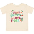 thumbnail image 3 of Inktastic Nana and Poppy Love Me Boys or Girls Baby T-Shirt, 3 of 5