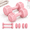 Pink-5lb Each (10 lbs Total), variant on Adjustable Dumbbell Set of 2, Black, 10lb Each (20 lbs Total)