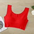 thumbnail image 2 of frariair ​Ladies Maximum Control Sports Bras Breathable Activewear Crop Top For Large Bust Support And Gym Fitness Training​ Red, 2 of 9