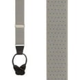 thumbnail image 2 of SuspenderStore Woven Pin Dot Suspenders- 1.38-Inch Wide Elastic - Button - 6 Colors & 2 Sizes, 2 of 4