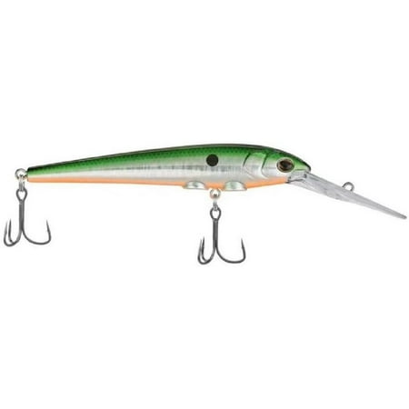 Berkley Deep Hit Stick Fishing Lure Slick Tennessee Shad 1/2 oz 4.25in Wide Aggressive Tail Action and Beefier Profile Equipped with Sharp Fusion19 Hook