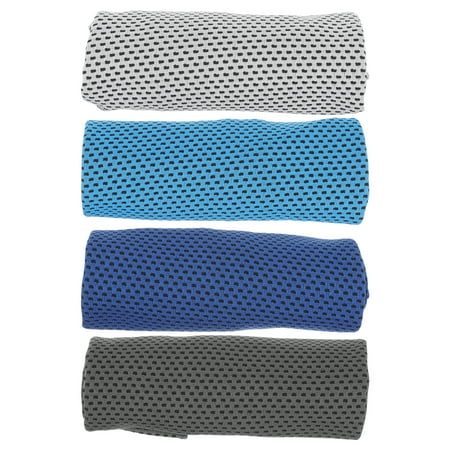

NICEXMAS 4pcs Cooling Towel Breathable Chilly Towels Quick Drying Face Towel for Sports