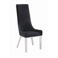 thumbnail image 4 of Acme Gianna Ivory PU & Stainless Steel Dining Chair (Set-2), 4 of 6