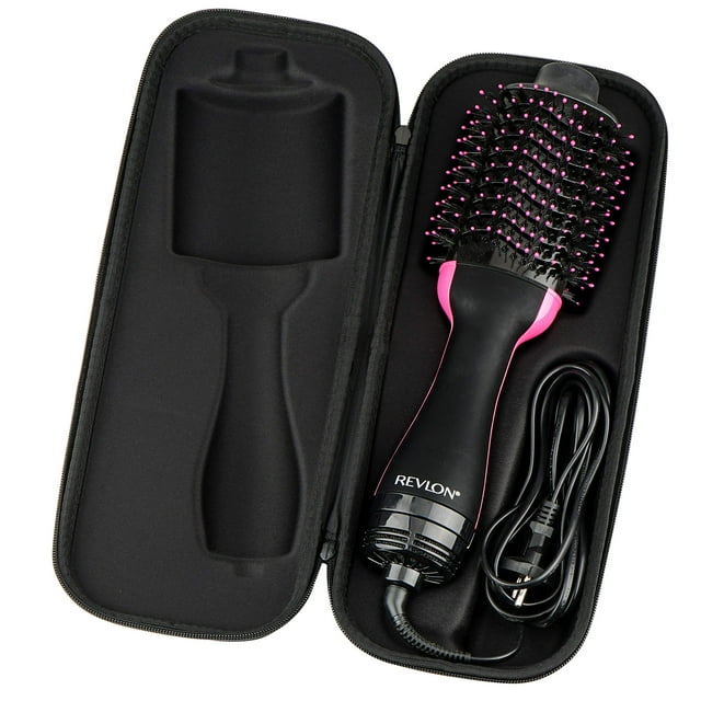Funda de viaje Brappo rígida portátil para voluminizador Revlon One-Step