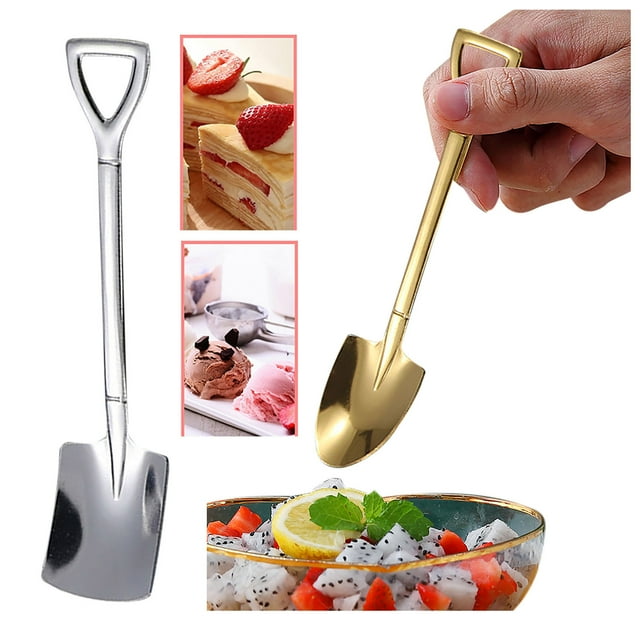 LXYFH Tableware Under $5 Stainless Steel Soup Spoons Table Spoons Dinner Spoons Rice Spoons Special Squar