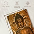 thumbnail image 6 of Elephant Stock Buddha Mural Wall Art - Vertical Canvas Wall Art - Living Room Wall Decor - Religion And Spirituality Canvas - Brown And Gold Decor - 8" x 12", 6 of 8