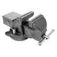 thumbnail image 2 of WEN 4-Inch Heavy Duty Cast Iron Bench Vise with Swivel Base, 2 of 4