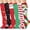 Gray Red Black, variant on 6 Pairs Christmas Compression Socks for Women & Men Circulation 15-20 mmHg - Better Blood Flow, Swelling , Best Support for Medical, Running, Nursing,Christmas Gifts for Nurses Travel Pregnancy