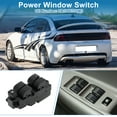 thumbnail image 2 of Interruptor de ventana eléctrica Unique Bargains No.SA1066350M1 para el lado del conductor delantero izquierdo para Mazda 323 Haima 7 Negro, 2 of 7