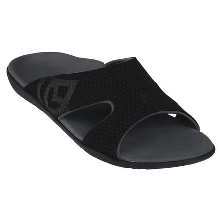 Mephisto Nubuck Sandals - Spenco Kholo Nubuck Patterned Onyx Women's Total Support Slide Sandals