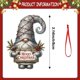 thumbnail image 1 of Christmas Tree Pendant Acrylic Flat Set Car Decoration Pendant, 1 of 6