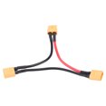 thumbnail image 1 of Cable De La Serie XT60, Funda De Silicona 2 Unids/set XT60 XT60 1 Macho A 2 Hembra Cable Para RC Lipo, 1 of 7