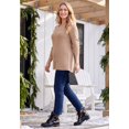 thumbnail image 3 of Catherines Women's Plus Size Daydream Waffle Knit Pullover, 3 of 5