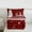 Maroon, variant on Homewish Dreamy Moose Reindeer Bedding Comforter Set for Kid, Magic Christmas Tree Twin Comforter Sets, Happy New Year Reversible Bedding Set, Breathable Home Decor, 2-Piece