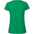 thumbnail image 3 of Fruit Of The Loom - Camiseta de algodón Ringspun para mujer (Verde Brillante), 3 of 3