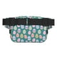 thumbnail image 3 of Fotbe Colorful Easter eggs Cangurera Cuadrada con Estampado de Doble Capa, Bolsa de Cintura Ajustable Mini para Hombres y Mujeres, 3 of 9