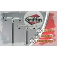 thumbnail image 3 of GRIFFIN T Bar Adapters for Lighting Truss Stands (2)- Triangle or Square Trussing Bracket Mounts for Light Cans  DJ Booth Kit, Pro-Audio Stage Gear by GeekStands.com, 3 of 9