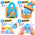 thumbnail image 4 of Mystery Dumpling Plush Squishy Toy, Surprise Stuffed Dumpling, Novelty Collectible Stuffed Animal Squeezable Stress Relief Plushie for Birthday Holiday Party Favors, 4 of 6