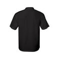 thumbnail image 3 of IZOD Performance Pique Sport Shirt 13Z0075 - Black - X-Large, 3 of 3