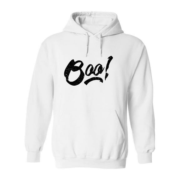 Boo ! Hoodie Men -Image by Shutterstock, Male Medium