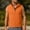 Orange, variant on Mens Vest Jacket Regular Short Stand Collar Full Zip Outer Coat, Dual Side Zip Pockets Wrinkle Resistant Cut for Jogging Gym Training Orange S