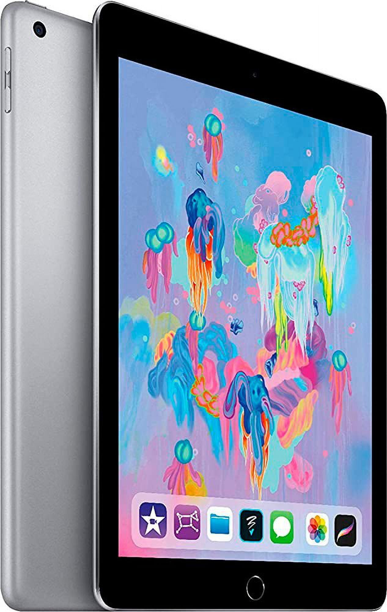 Restored Apple iPad (6th Generation) , Fingerprint Reader, 2018 Wi