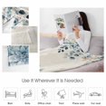 thumbnail image 4 of Christmas Eucalyptus Leaves Throw Flannel Blanket 40x60In Winter Snowflakes Linen Super Soft Cozy Bed Blanket, Lightweight Plush Fuzzy Bed Throw for Bedroom Sofa Couch Living Room, 4 of 4