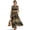 Aztec Tribal Leopard Zebra, variant on Aztec Tribal Leopard Zebra Print Summer Dresses for Women Linen-like Flowy Casual Sleeveless Maxi Dress Beach Vacation Sundresses with Pockets, Medium