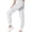 White, variant on Women's Lightweight Hiking Cargo Pants Quick Dry Outdoor Joggers with Elastic Waist Button & Pockets S