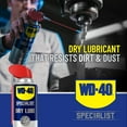 thumbnail image 6 of WD-40 Specialist Dry Lube Long-Lasting Lubricant Smart Straw Spray, 10 oz, 6 of 10