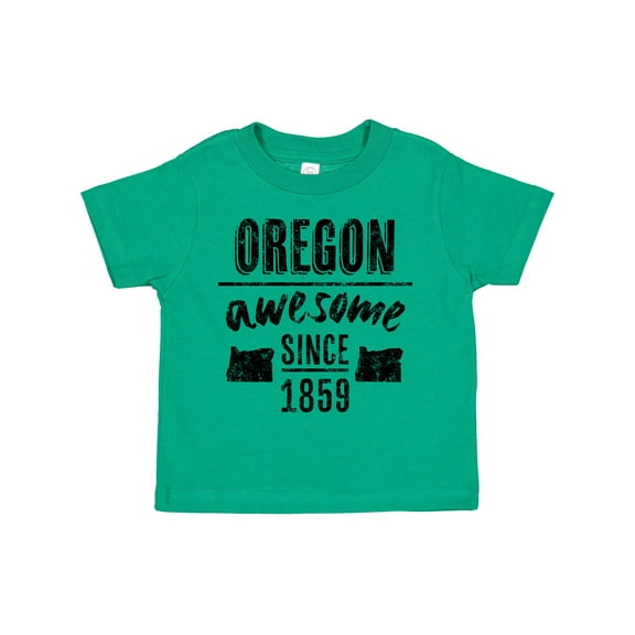 Inktastic Oregon Awesome Since 1859 Boys or Girls Toddler T-Shirt