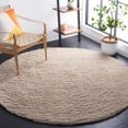 thumbnail image 2 of SAFAVIEH Casablanca Eugene Solid Area Rug, Beige, 6' x 6' Round, 2 of 8