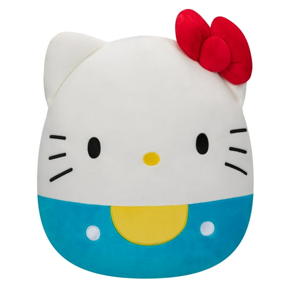 Squishmallows Sanrio 12 inch Hello Kitty in Blue Dress - Child's Ultra Soft Stuffed Plush Toy