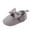 Gray, variant on Meresysid Infant Newborn Shoes Summer Cute Knitted Bow Wool Shoes Non-slip Baby Walking Shoes